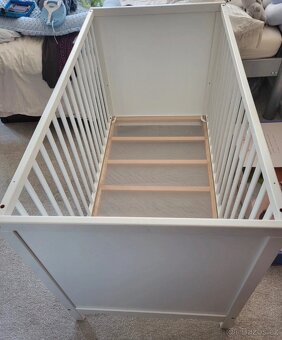 Dětská postýlka Ikea+matrace s ochranou - 4