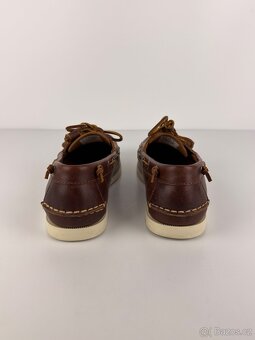 Ralph Lauren Merton kožené boat shoes mokasíny hnědé 41 - 4