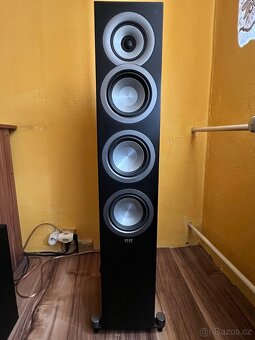 Sestava Denon zesilovač ,magnát subwoofer Elac stojne reprod - 4