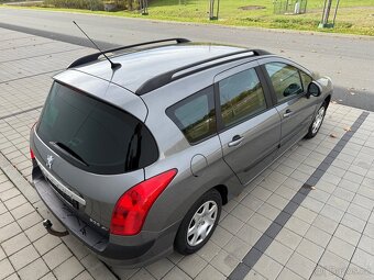 PEUGEOT 308 KOMBI, 1.6 benzín, NOVÁ STK, tažné zařízení - 4