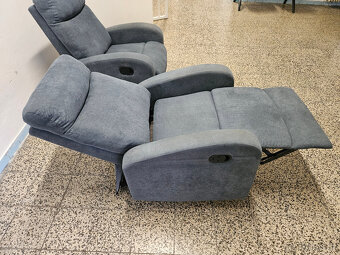 KŘESLO - POLOHOVACÍ - 2ks - 4