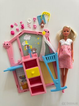 Panenky typu Barbie - těhotné a maminky s dětmi - 4