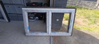 Okno plastové Vekra 145,5 x 86, 5 (150 x 90) dvoukřídlé - 4