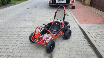 Dětská Bugina MudMonster 4 Takt 98ccm červená - 4