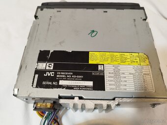 P: Autorádio JVC KD-G351 USB AUX CD - 4