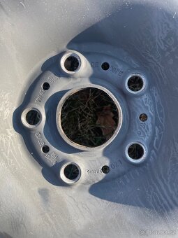 Prodám-Sadu plechových disku 5x112,ET43,195/65/15/91H - 4