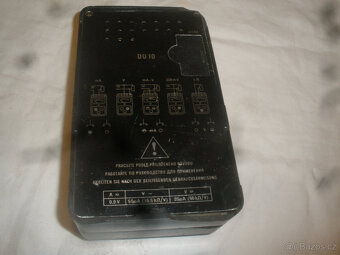 Starý měřící přístroj DU 10 - 4