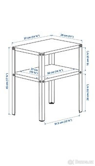 Stolek IKEA KNARREVIK - 4