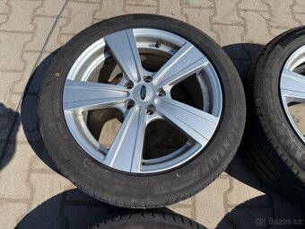 4x al kola 5x108 17 + pneu letní 215/50 R17 - 4