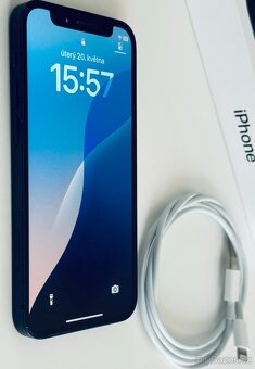 Apple iPhone 12 mini 128GB modrý + pouzdro a kabel - 4