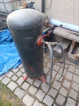 Vzduchový kompresor 50l +50l - 4