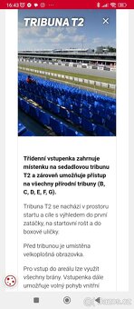 2x vstupenka Moto GP Brno - 4