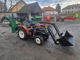 Yanmar F155 D 4×4 s novým čelním nakladačem – TOP stav - 4
