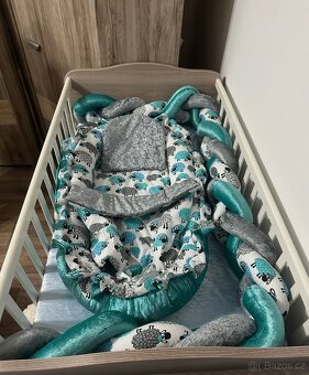 Postýlka + přebalovací batoh a podložka ZDARMA - 4