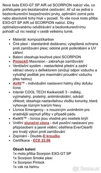 Helma SCORPION EXO GT SP AIR FLEX bílý chameleon - 4