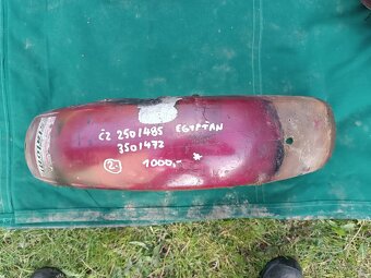 Zadní blatník Jawa kyvacka,panelka,čz,manet, Egypťan,bizon,p - 4