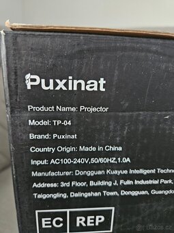 Puxinat TP-04 – nový projektor, pouze rozbalený - 4