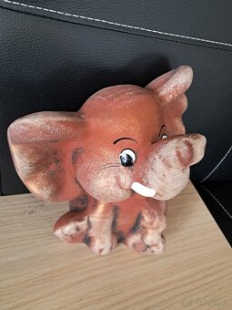 Kasička slon, keramika - 4