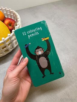 Gorila kelímek na tužky, pravítko, pastelky - 4