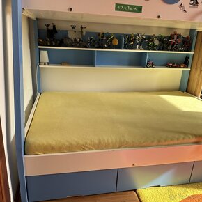 Dětská dvoupatrová postel Parník - 4