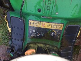 Zahradni traktor      náhradní díly John deere ltr 180 - 4