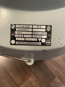 Staré industriální světlo nádražní-tovární - 4