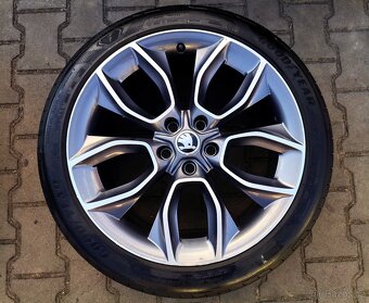 Alu kola originál Škoda Karoq 5x112 R19 Crater - 4