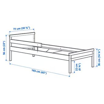Dětská postel Singlar Ikea - 4