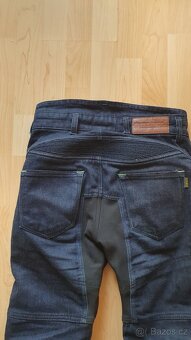 Jeans kalhoty džíny na motorku dámské - 4