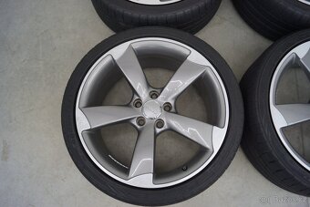 Audi Rotor - originál kola R19 5x112 včetně pneu 255-35-r19 - 4