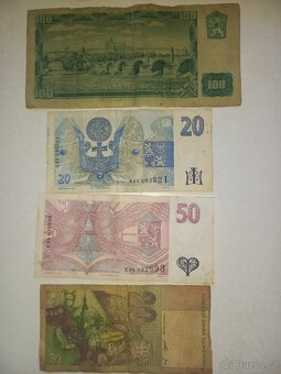 Staré retro bankovky - 4