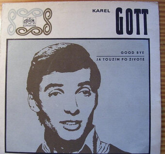 SP desky Karel Gott 1965-1970 set 13 ks - 4