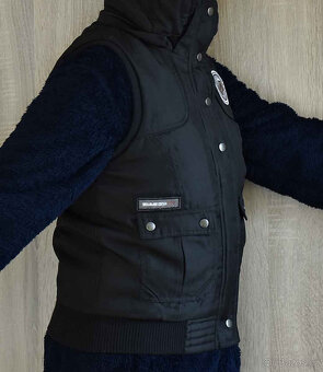 Vesta černá Vero Moda, červená Gina Benotti vel.M - 4