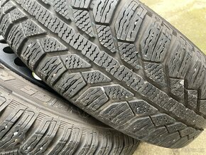 Plech disky 4x100 včetně zimních pneu 165/65R14 - 4