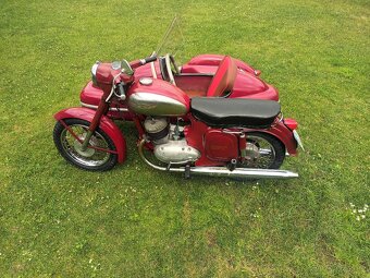 Jawa 350 se sajdou Velorex 560 - 4