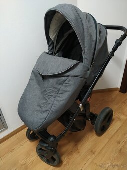 Tudore Trapper - kočárek dvojkombinace +adaptéry na sedačku - 4