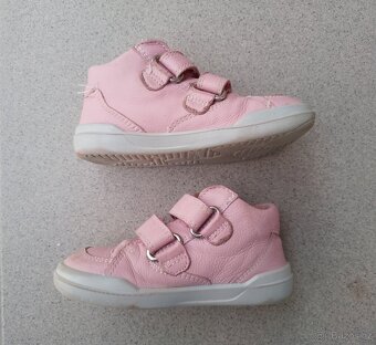 Barefoot kotníkové boty Superfit Superfree Nappa Rosa vel. 2 - 4