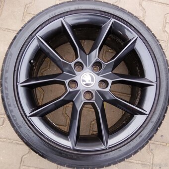 Originální kola Škoda Octavia II,III,RS R18 5x112 Gemini - 4
