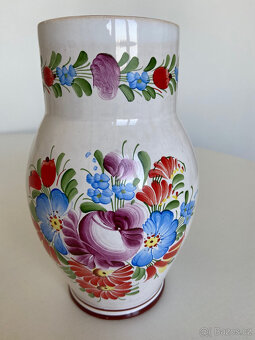 Keramický džbánek, džbán, chodská keramika. 19,7 cm - 4