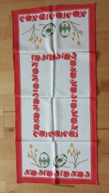 VELIKONOČNÍ DEČKA, PROSTÍRÁNÍ HNĚDÉ, UBRUSY, RUČNÍKY, DEČKY - 4