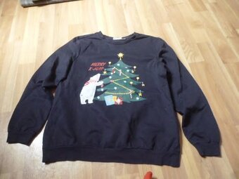 vánoční mikina vel.S-M - 4