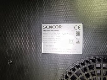 Indukční vařič Sencor 1 ploténka. - 4
