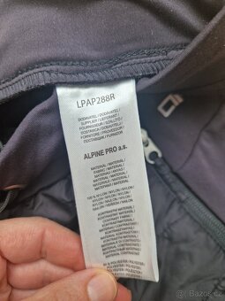 Zateplené kalhoty AlpinePro vel. S - 4