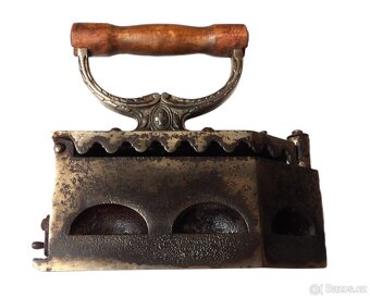 Žehlička na dřevěné uhlí - Rakousko-Uhersko - 4