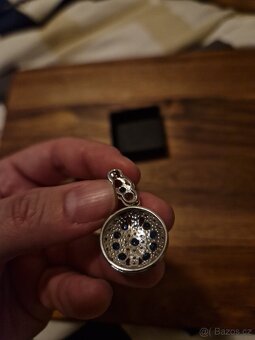 Nový stříbrný (Ag 925) přívěsek s Apatitem - 4