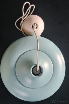 586 - závěsné svítidlo IKEA - modré - 4