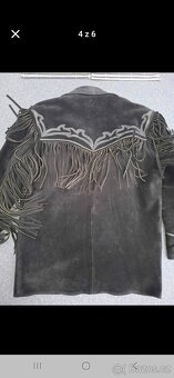 Westernova kožená bunda - 4