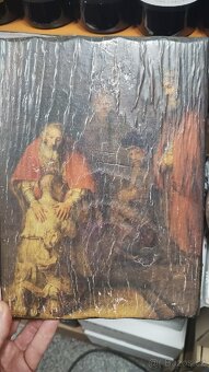 Obrázek na dřevě - 4