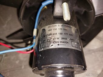Motorek ventilátoru topení KAROSA  24V, 55W - 4