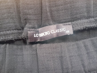 ČERNÁ MUŠELÍNOVÁ SUKNĚ vel.L - 4